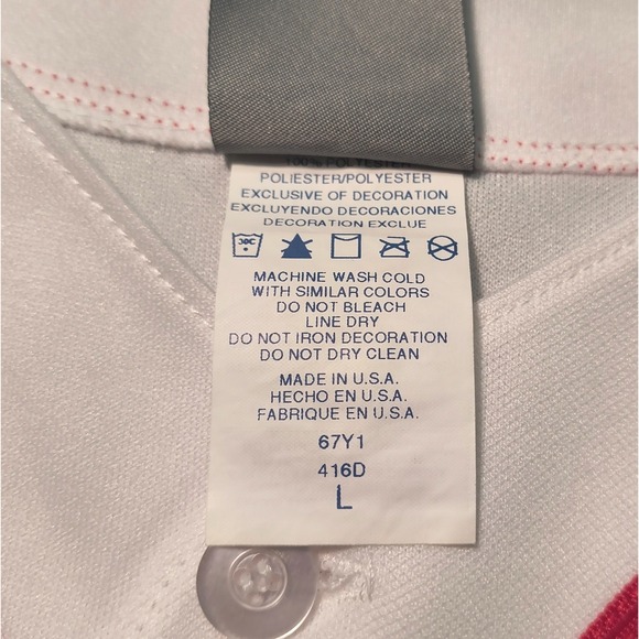 Boston Red Sox #15 Dustin Pedroia Jersey, Youth Size Large, 38" chest, 27" long - Picture 5 of 6